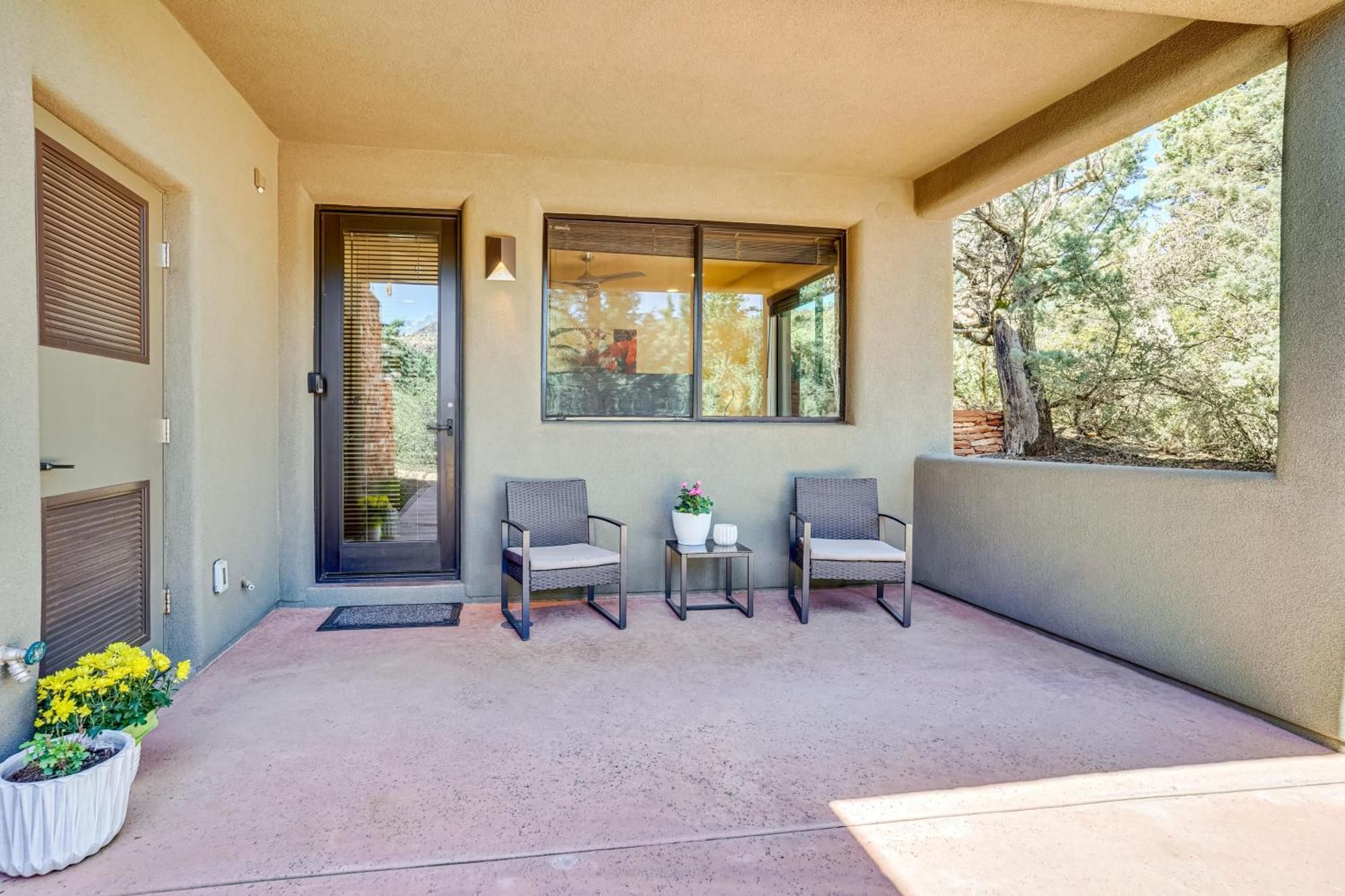 Sedona Couples Retreat With Patio Walk To Trails! Διαμέρισμα Εξωτερικό φωτογραφία